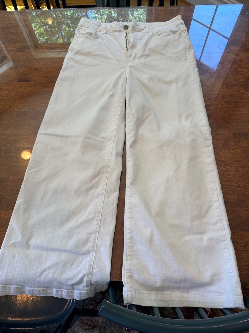 Paige wide leg crop pants